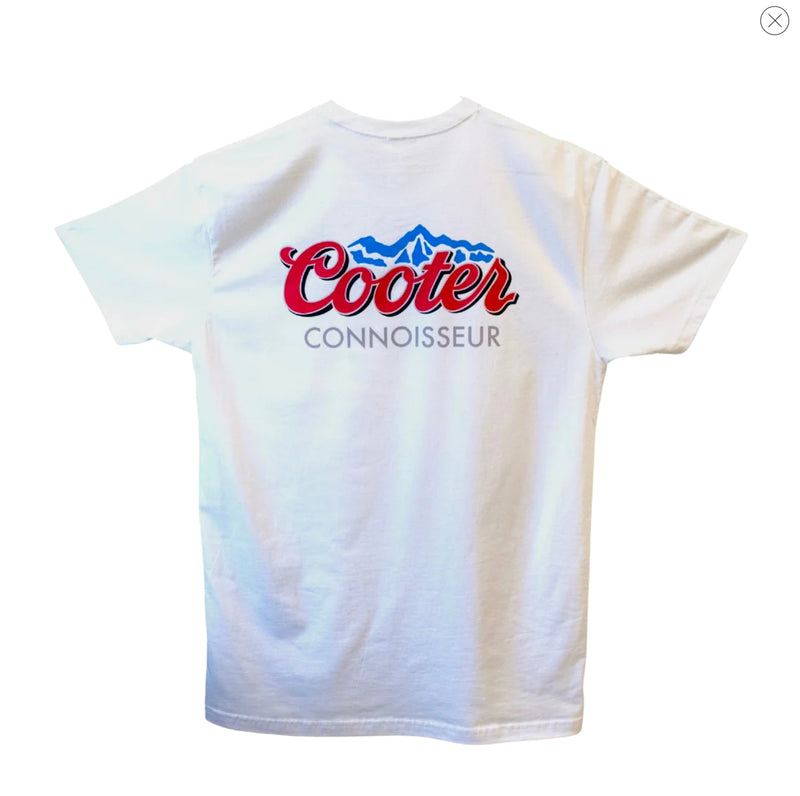 MHC-COOTER CONNOISSEUR TEE- WHITE