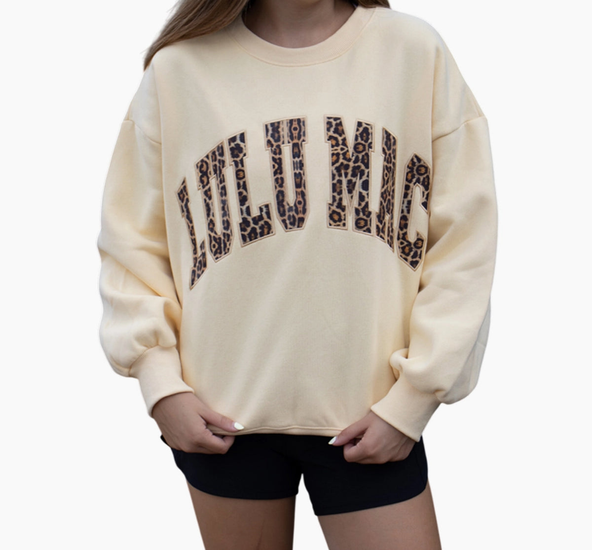 Lulu Mac Butter Leopard Sweatshirt