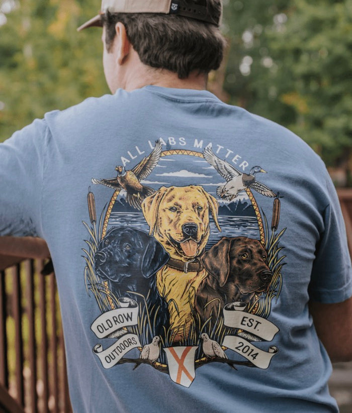 Old Row All Labs Matter Pocket Tee