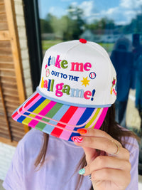Take Me Out To The Ballgame Trucker Hat
