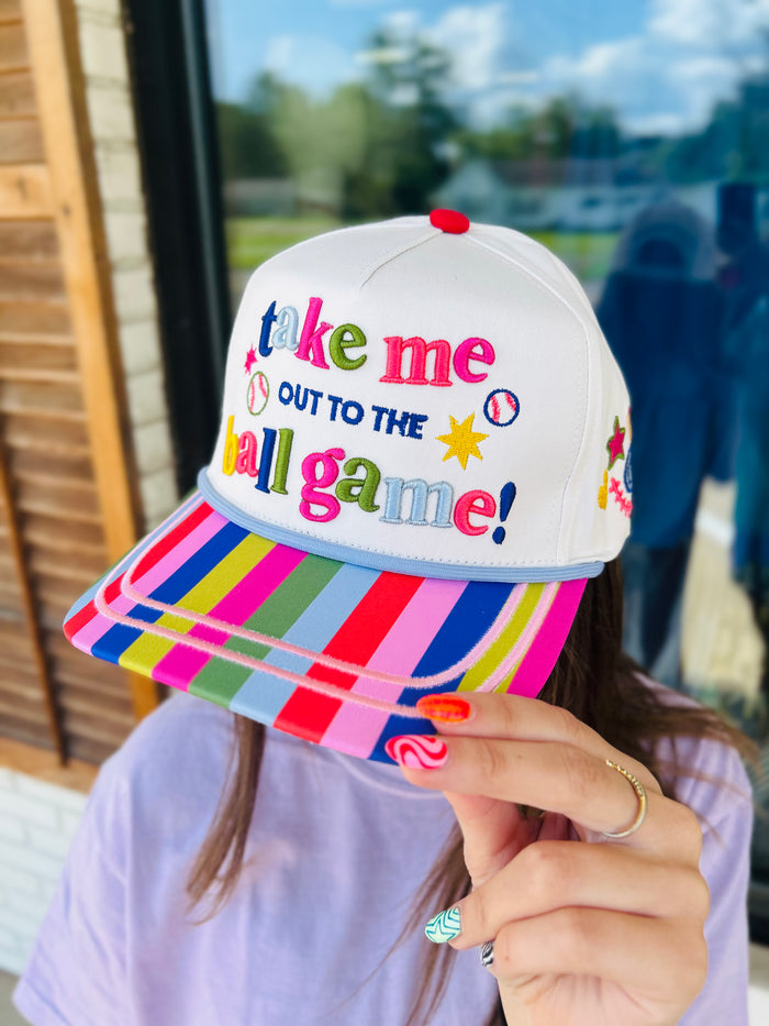 Take Me Out To The Ballgame Trucker Hat
