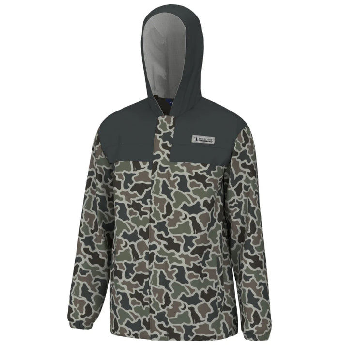 Local Boy-Two-Toned Rain Jacket