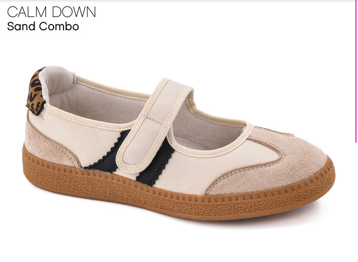 Corky's Sand Combo Calm Down Sneakers