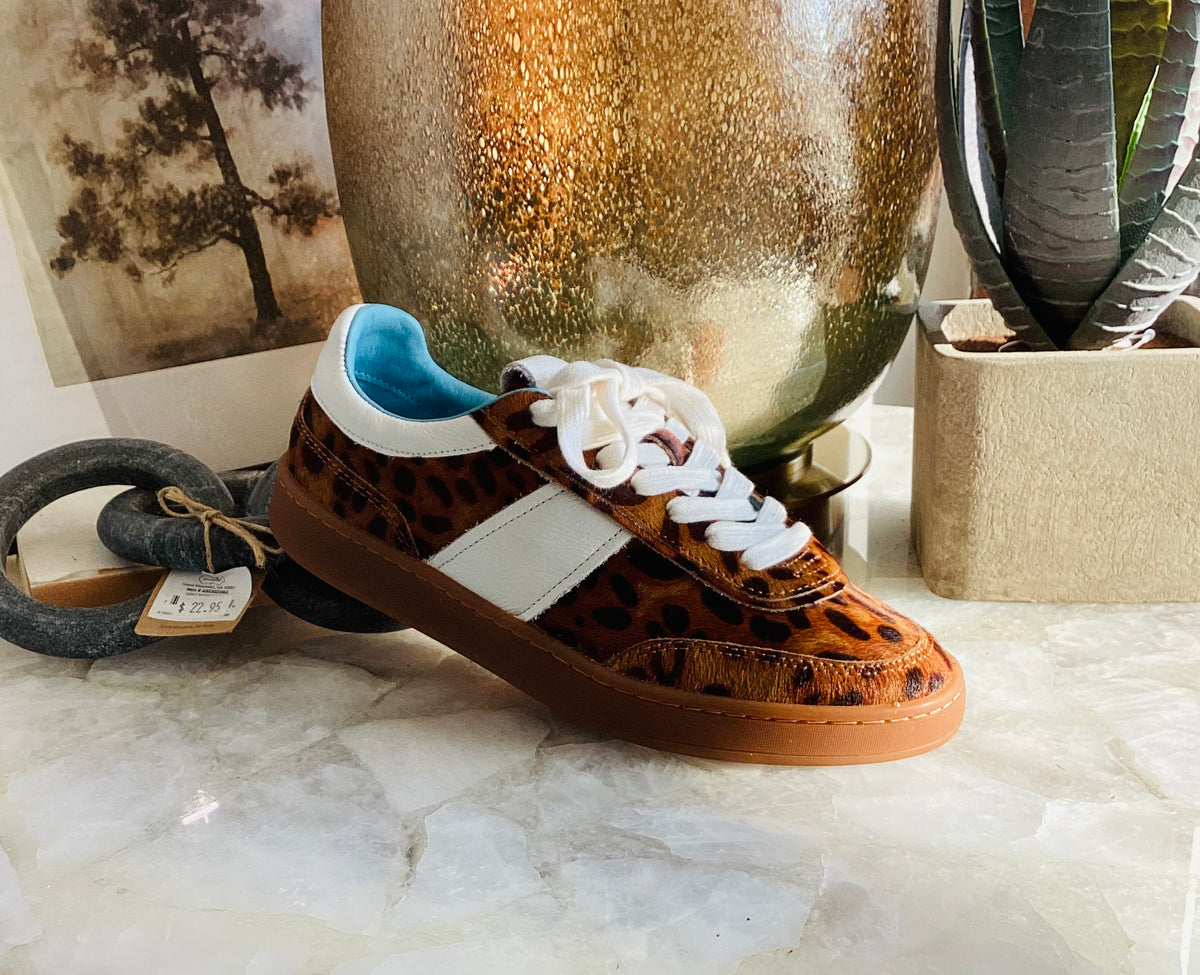 Matisse Quincy Tan Leopard Sneakers