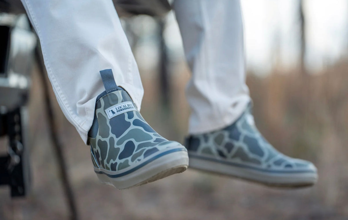 Local boy rubber boots