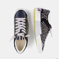 ShuShop Ruby Sneakers Black with Metallic Studs