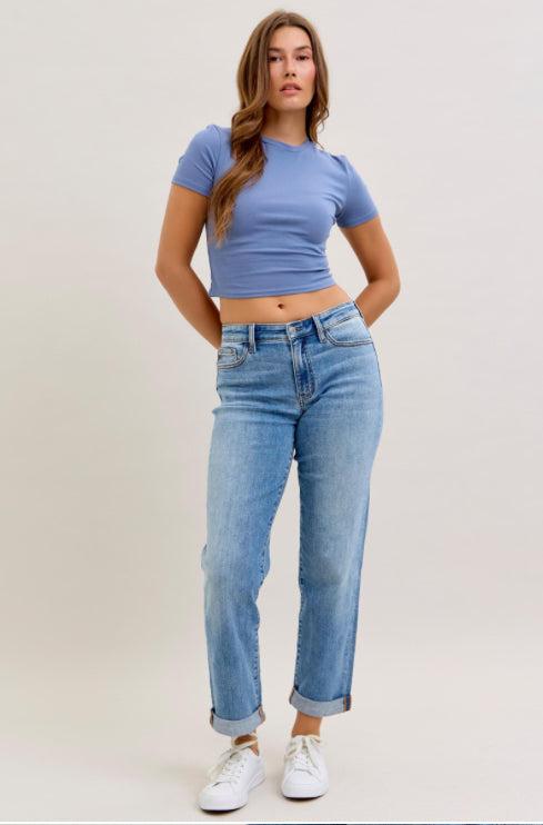 Judy Blue MidRise Boyfriend