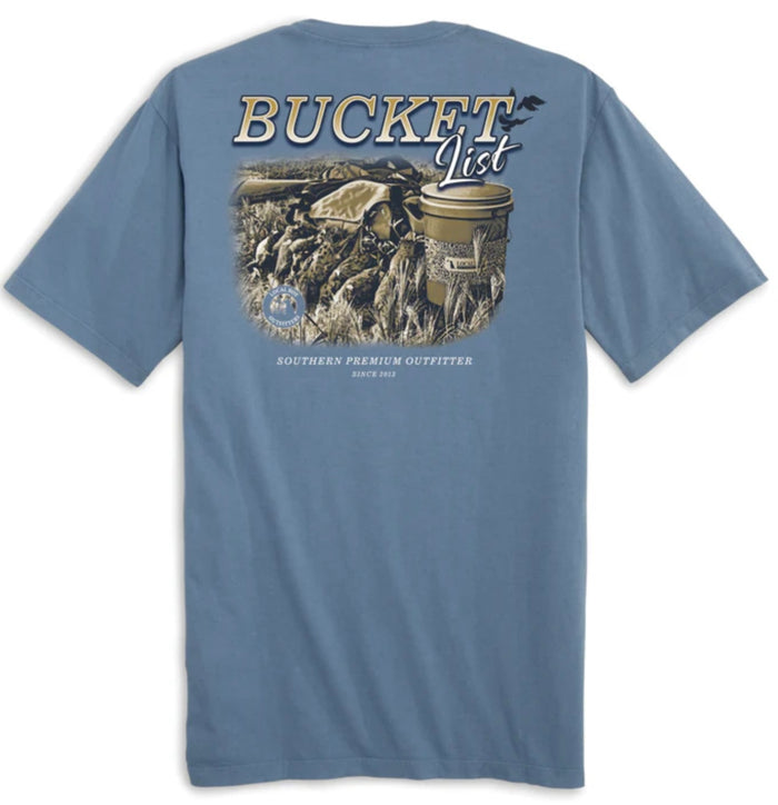 Local Boy-Bucket List T-Shirt-Slate