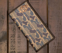 Zep-Pro SECRETARY OLD SCHOOL CAMO LEATHER WALLET