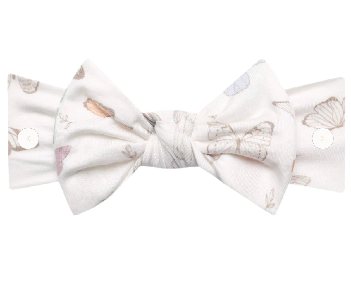 Copper Pearl Knit Headband