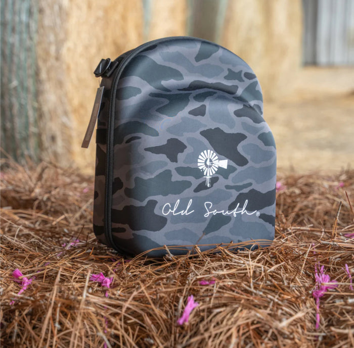 Old South-6 Hat Travel Case -Blackout Camo