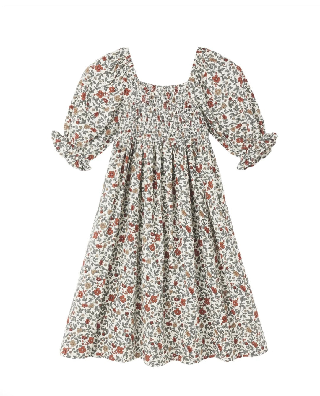 Rylee + Cru Adelaide Dress Holiday Floral