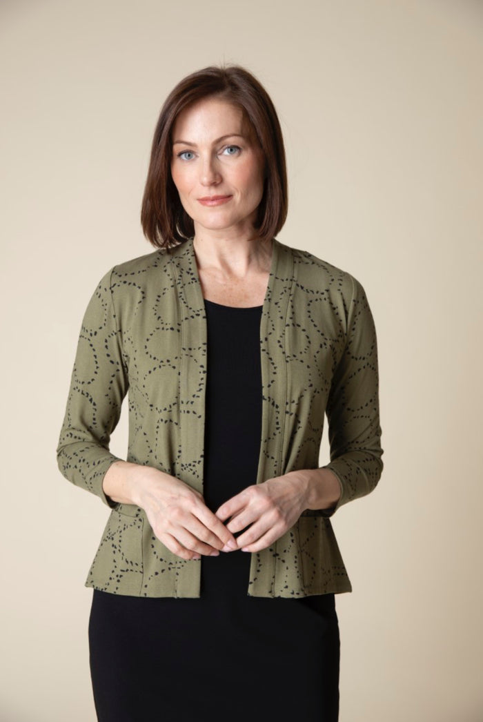 HABITAT CORE TRAVEL CIRCLES OPEN FRONT JACKET