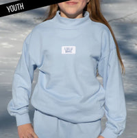 LULU MAC KID LONGSLEEVE TERRY CLOTH TOP