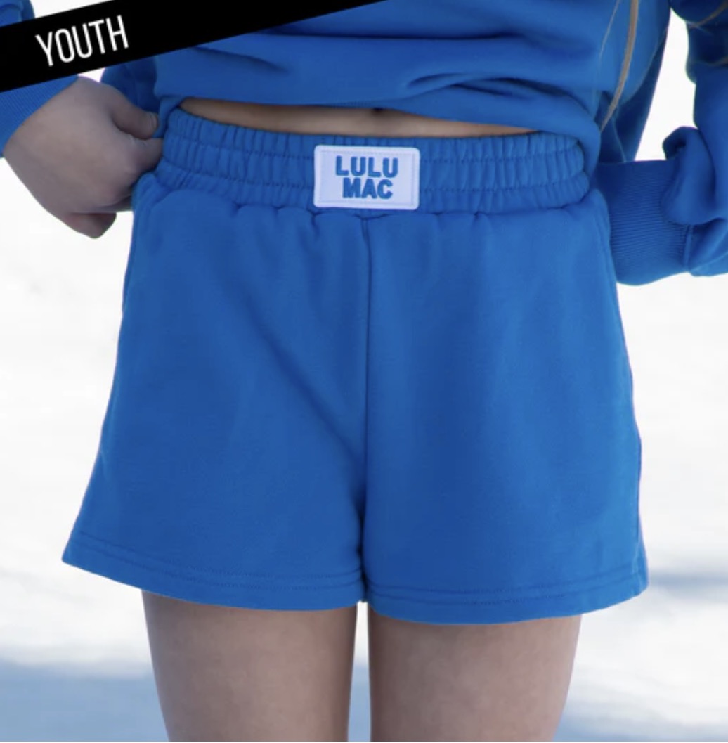 LULU MAC KID TERRY CLOTH SHORTS