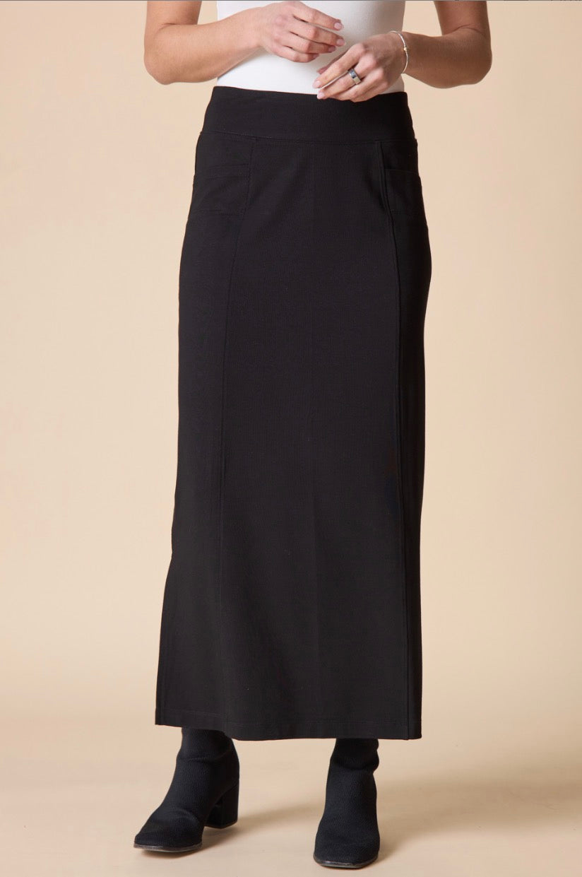 HABITAT CORE TRAVEL KNIT SLD STRAIGT SKIRT