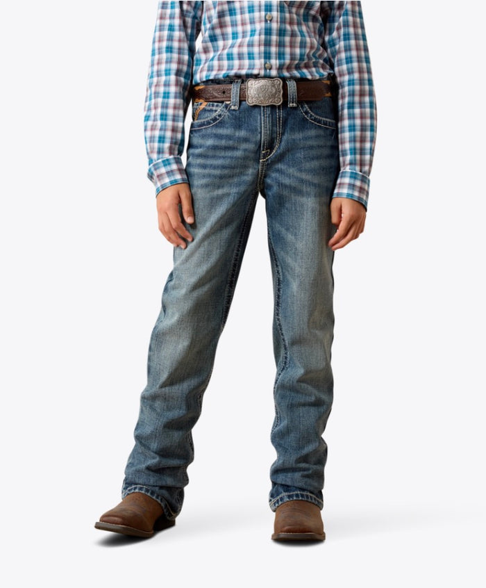 Ariat YTH B4 Relaxed Jonathan Boot Cut Jeans