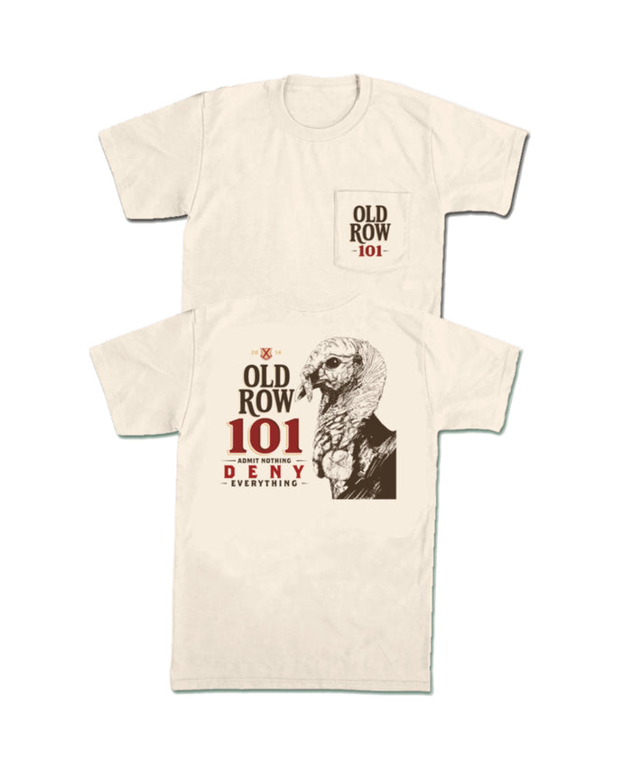 Old Row -The 101 Picket Tee - Ivory