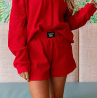 Lulu Mac Waffle Shorts