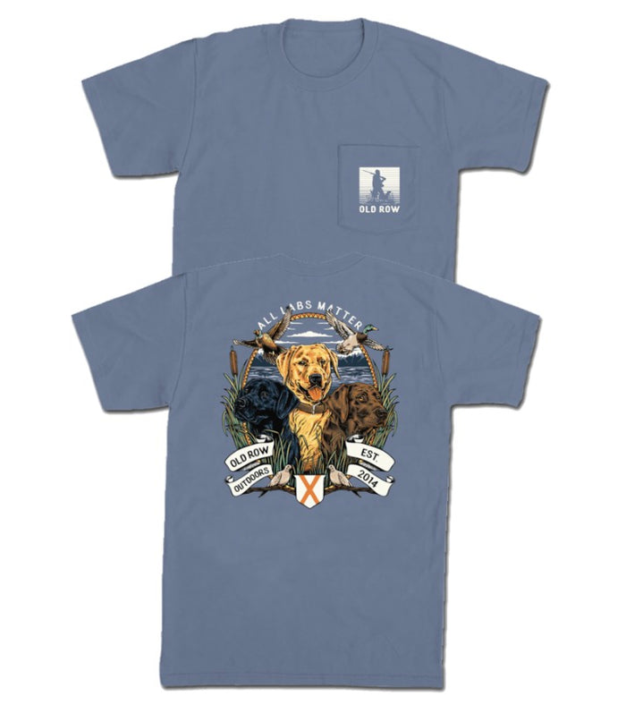 Old Row All Labs Matter Pocket Tee