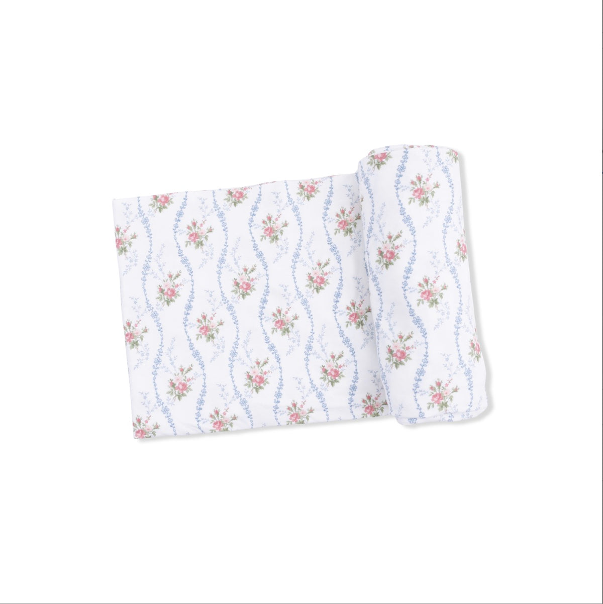 Angel Dear Swaddle Blanket- Heirloom Rose Stripe