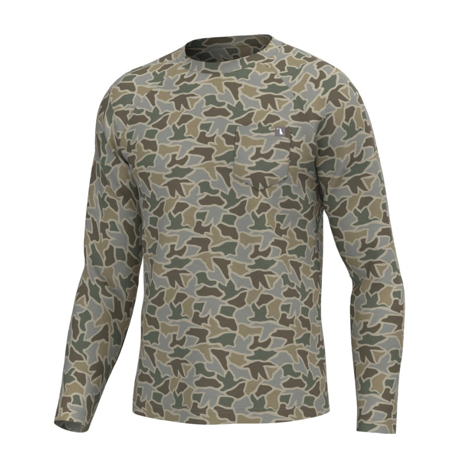 Local Boy- youth L/S Heather Blend Crew