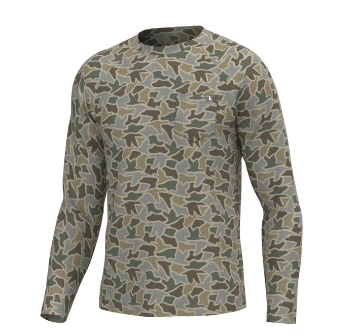 Local Boy- Kids L/S Heather Blend Crew