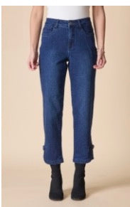 Habitat Stretch Denim Button Tab Hem Jean
