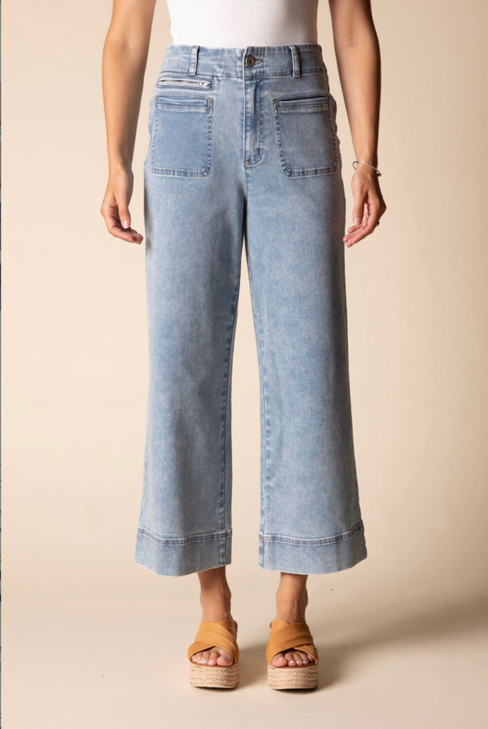 HABITAT STRETCH DENIM REFRESHED CROP JEAN