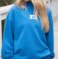 LULU MAC TERRY CLOTH SWEATSHIRT