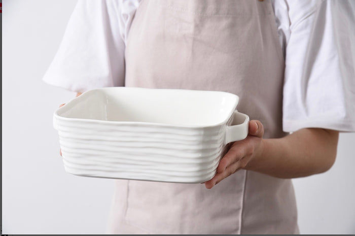 Pampa Bay 8″ x 8″ Square Baking Dish in Le Blanc