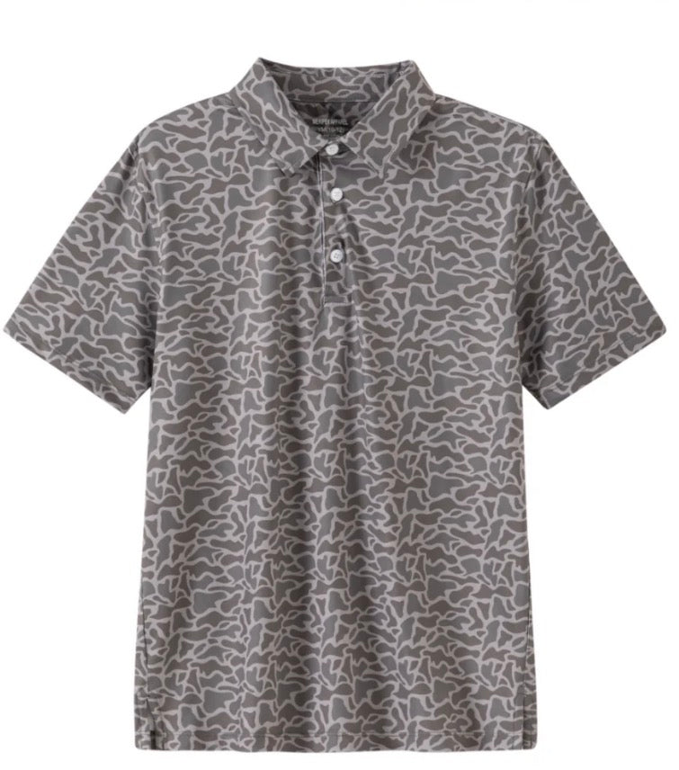 Meripex kids BADLANDS CAMO POLO