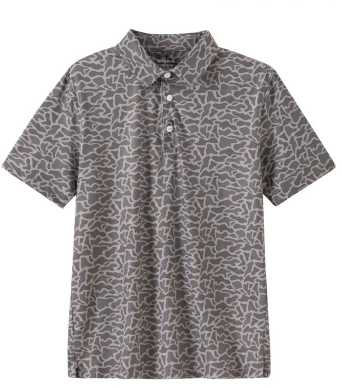 Meripex kids BADLANDS CAMO POLO