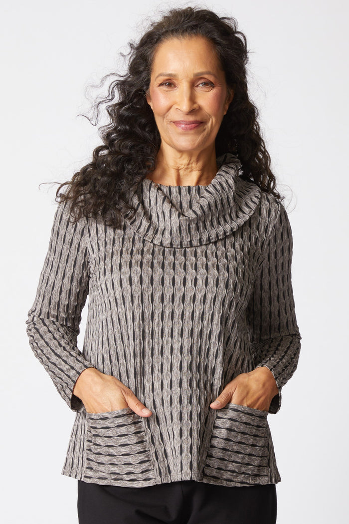 HABITAT NEWPORT KNIT POCKET TOP F25H