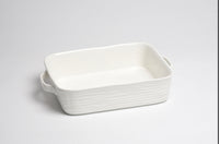 Pampa Bay 11″ x 9″ Rectangular Baking Dish in Le Blanc