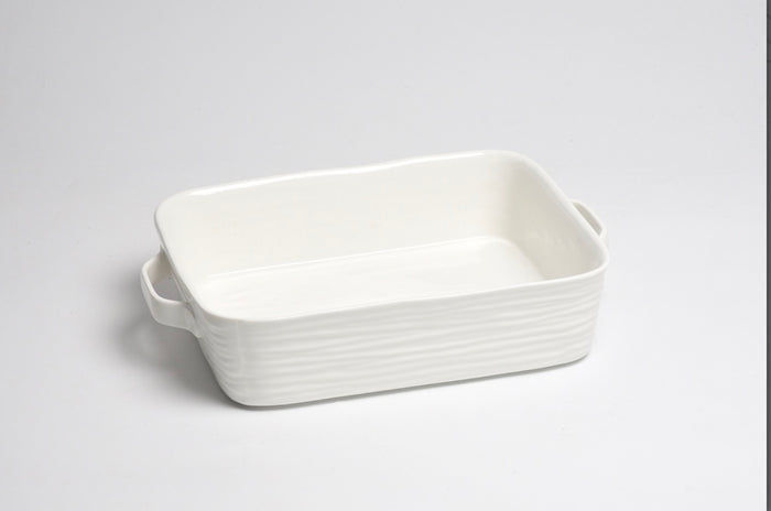 Pampa Bay 11″ x 9″ Rectangular Baking Dish in Le Blanc