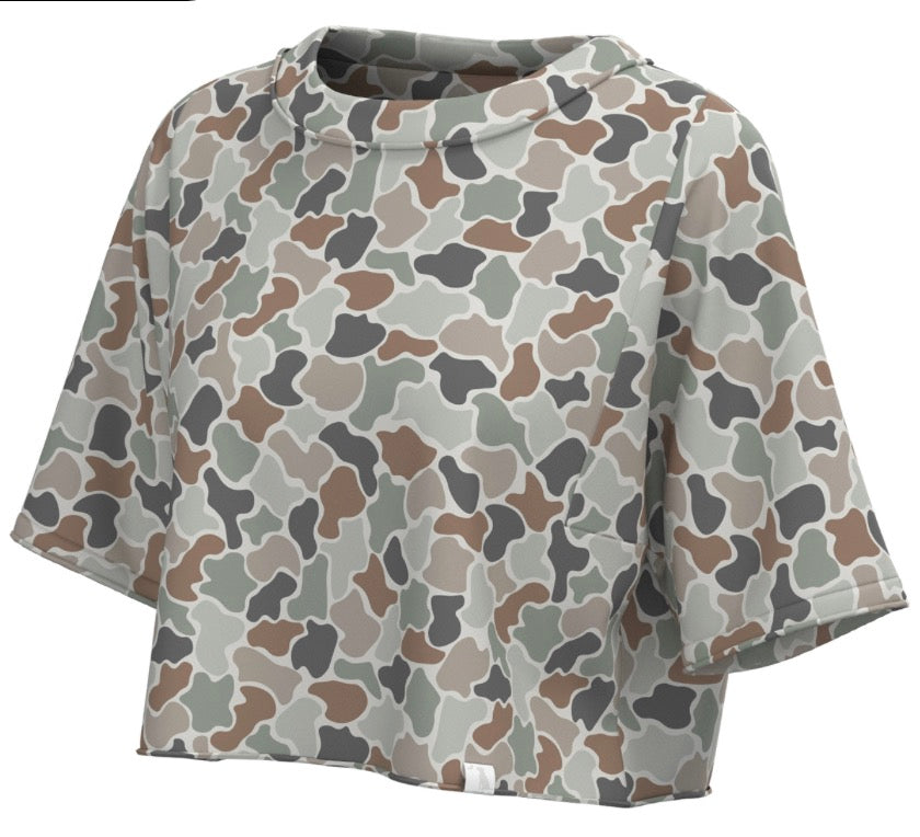 Local Girl-Youth Boxy Crop Tee
