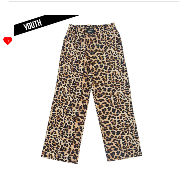 LULU MAC LEOPARD-KIDS PANTS