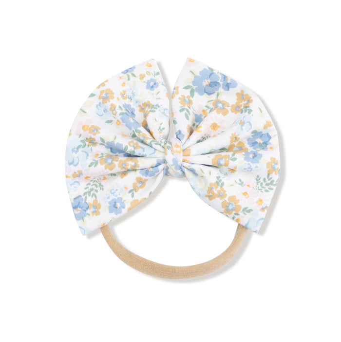Angel Dear Sweet Rose Calico - Big Bow On Soft Headband
