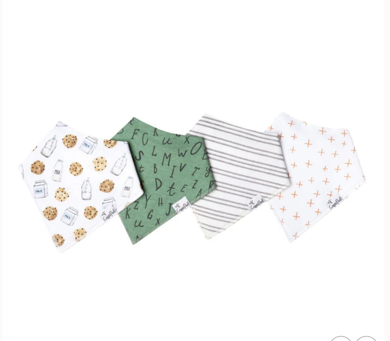 Copper Pearl Baby Bandana Bibs