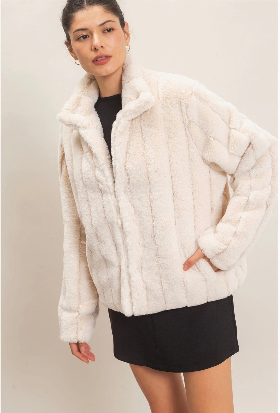 Faux Fur Jacket