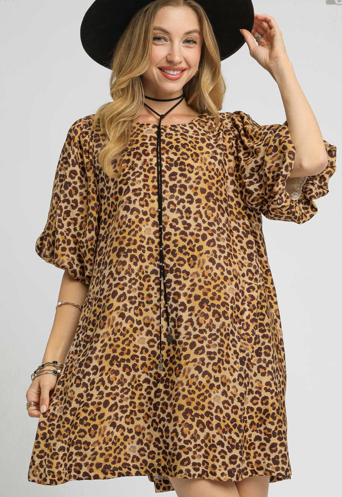 Leopard Print Dress