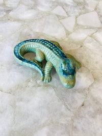 SonShine Pottery Small Alligator Signature