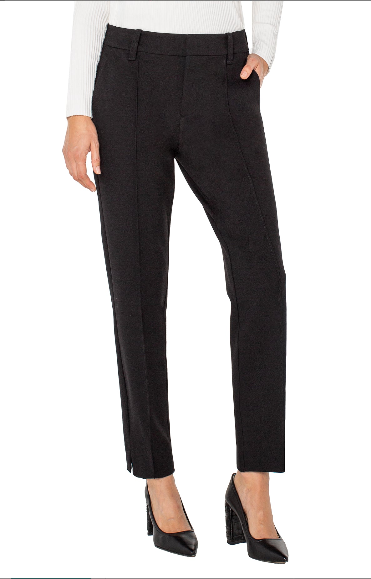 Liverpool Gemma Cigarette Trouser Black