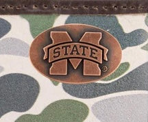 Zep-Pro MEN'S OLD SCHOOL CAMO LEATHER MONEY CLIP