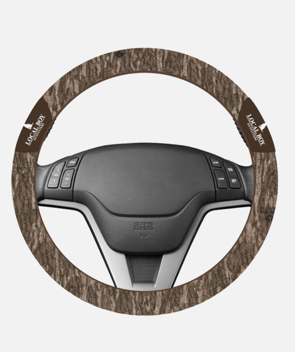 Local Boy-Steering Wheel Cover- Bottomland
