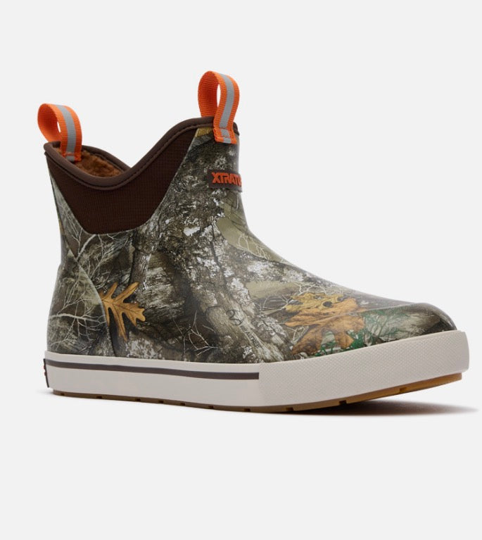 XTRATUF-Men's Xtratuf Camp Fleece Lined Ankle Outdoor Deck Boots realtree