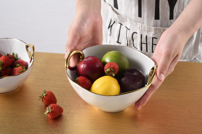 Pampa Bay Medium Bowl in Golden Handles