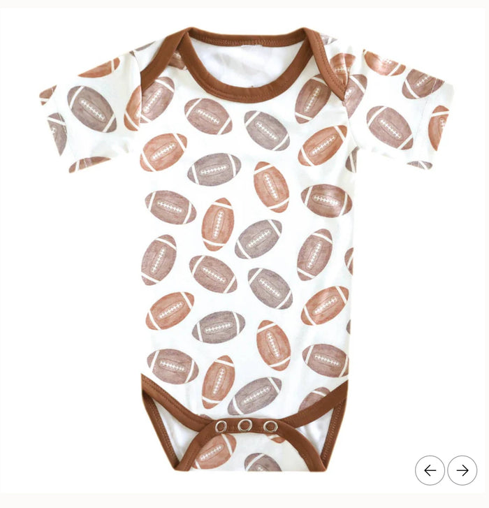 Copper Pearl Short Sleeve Bodysuit