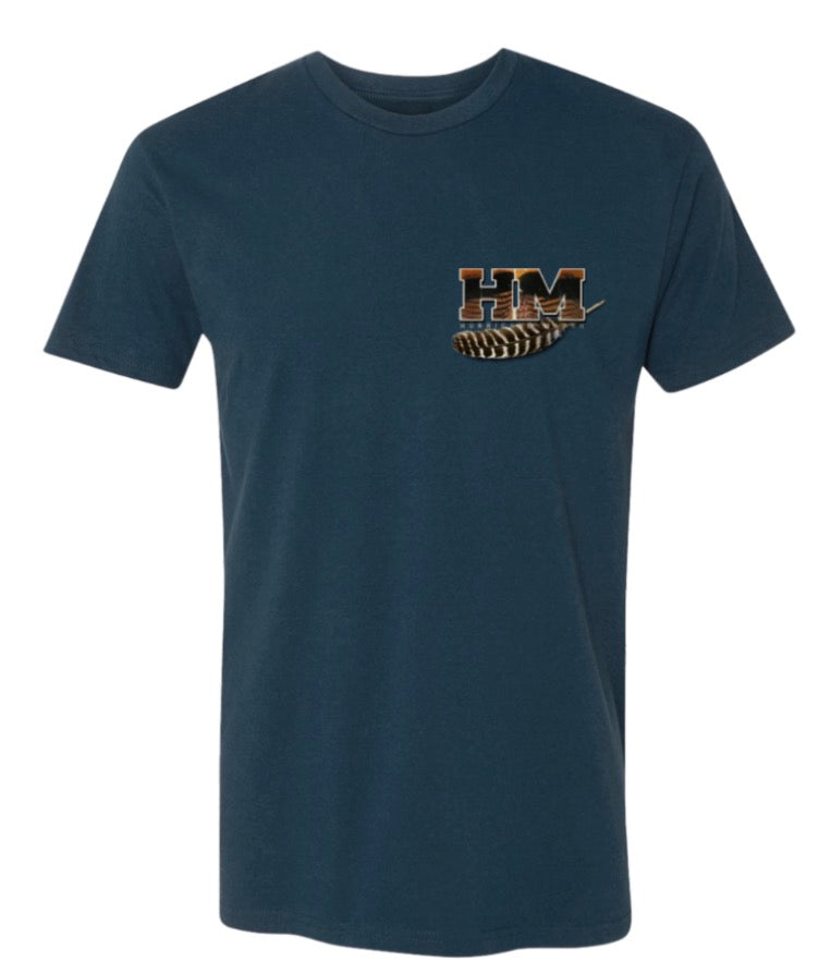 Hurricane Marsh-The Boss Tee - Blue